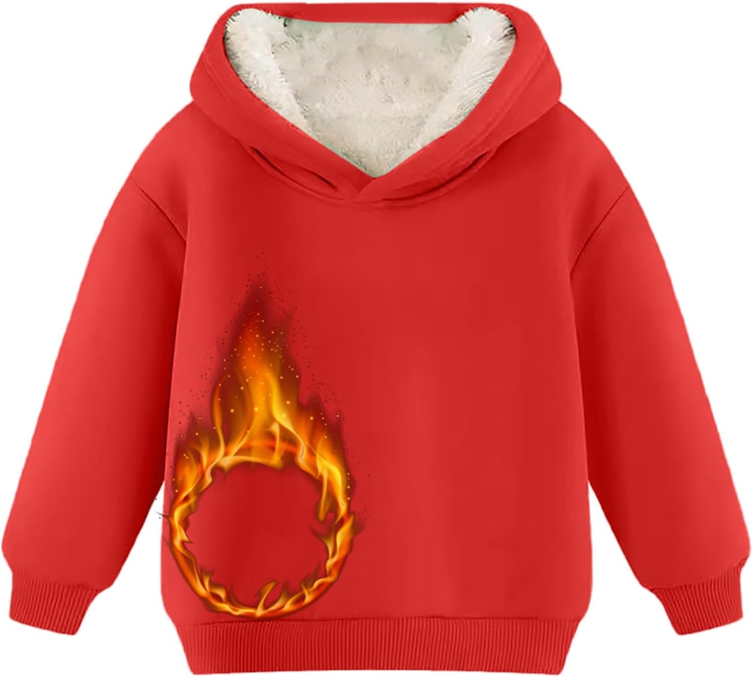 Girls' Letter Graphic Print Cute Hoodies Long Sleeve Pullover Hoodie Sweatshirt