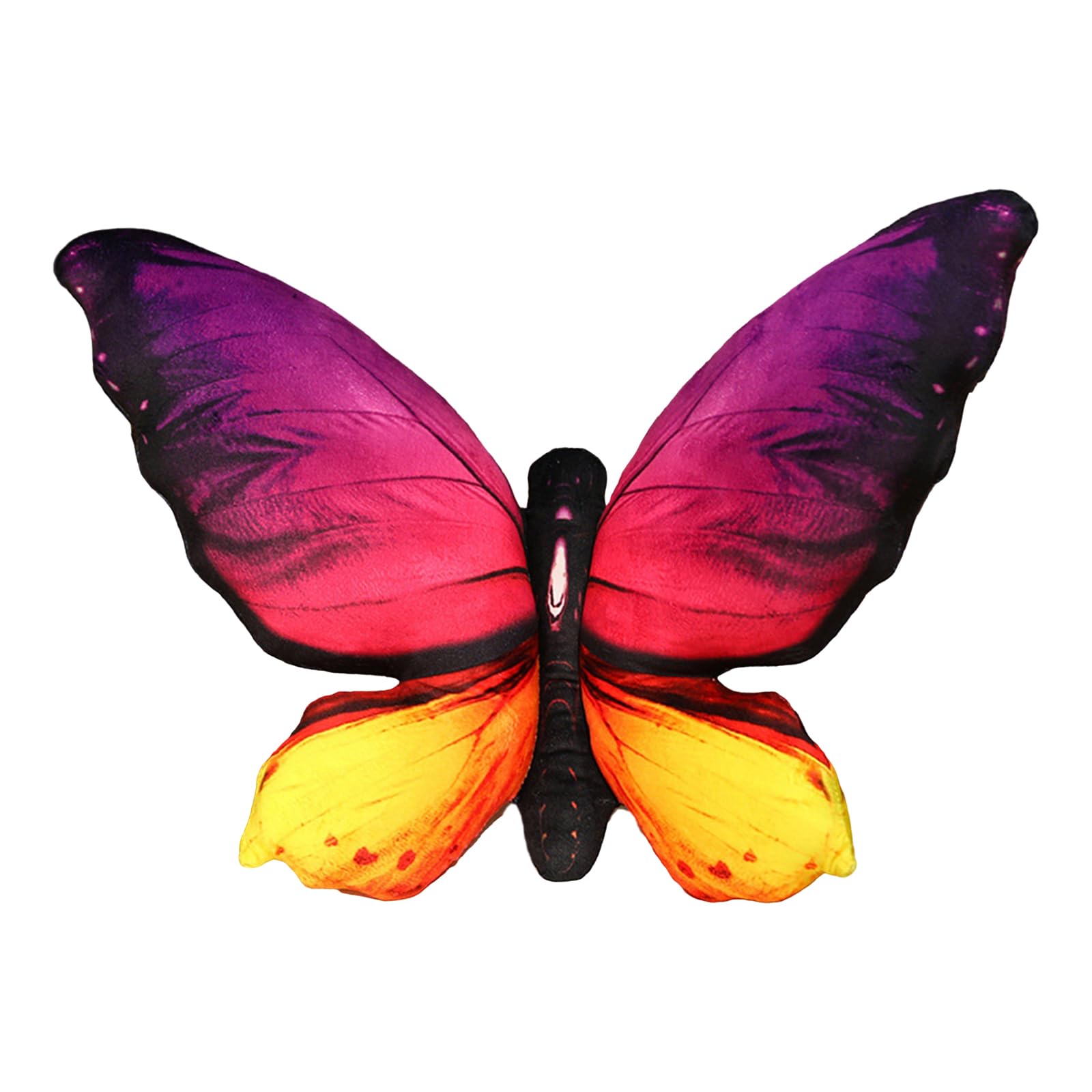 FackLOxc Velvets Butterfly Throw Pillow Soft Stuffed Cushions for Sofa Bed Chair Butterfly-Shape Hug Pillows Home Soft Stuffed Cushions