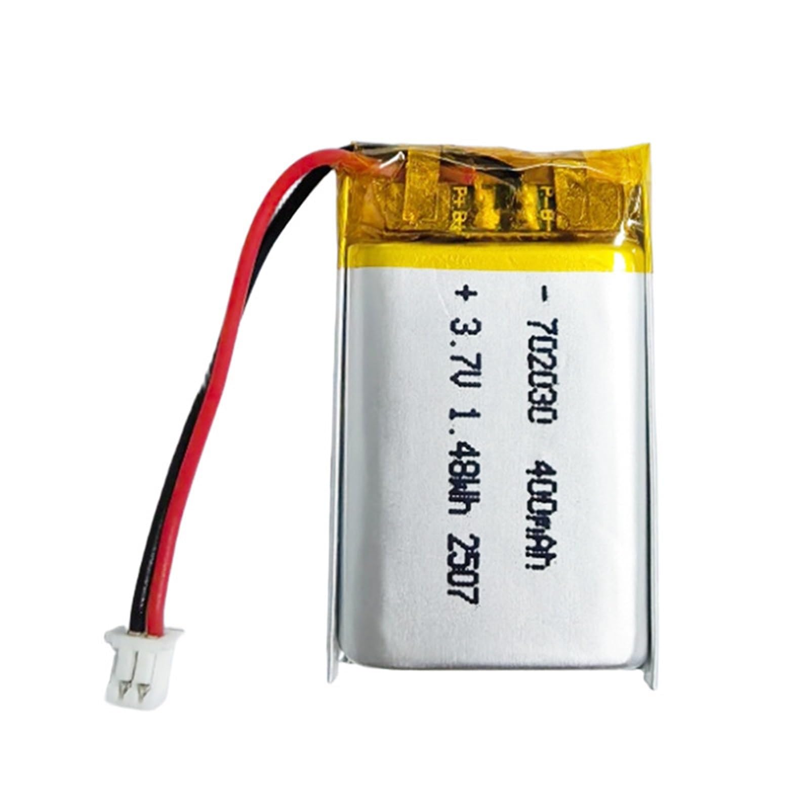 Batería para reparar juguetes rc 702030 de 400 mAh 3,7 V con conector de 1,25 3