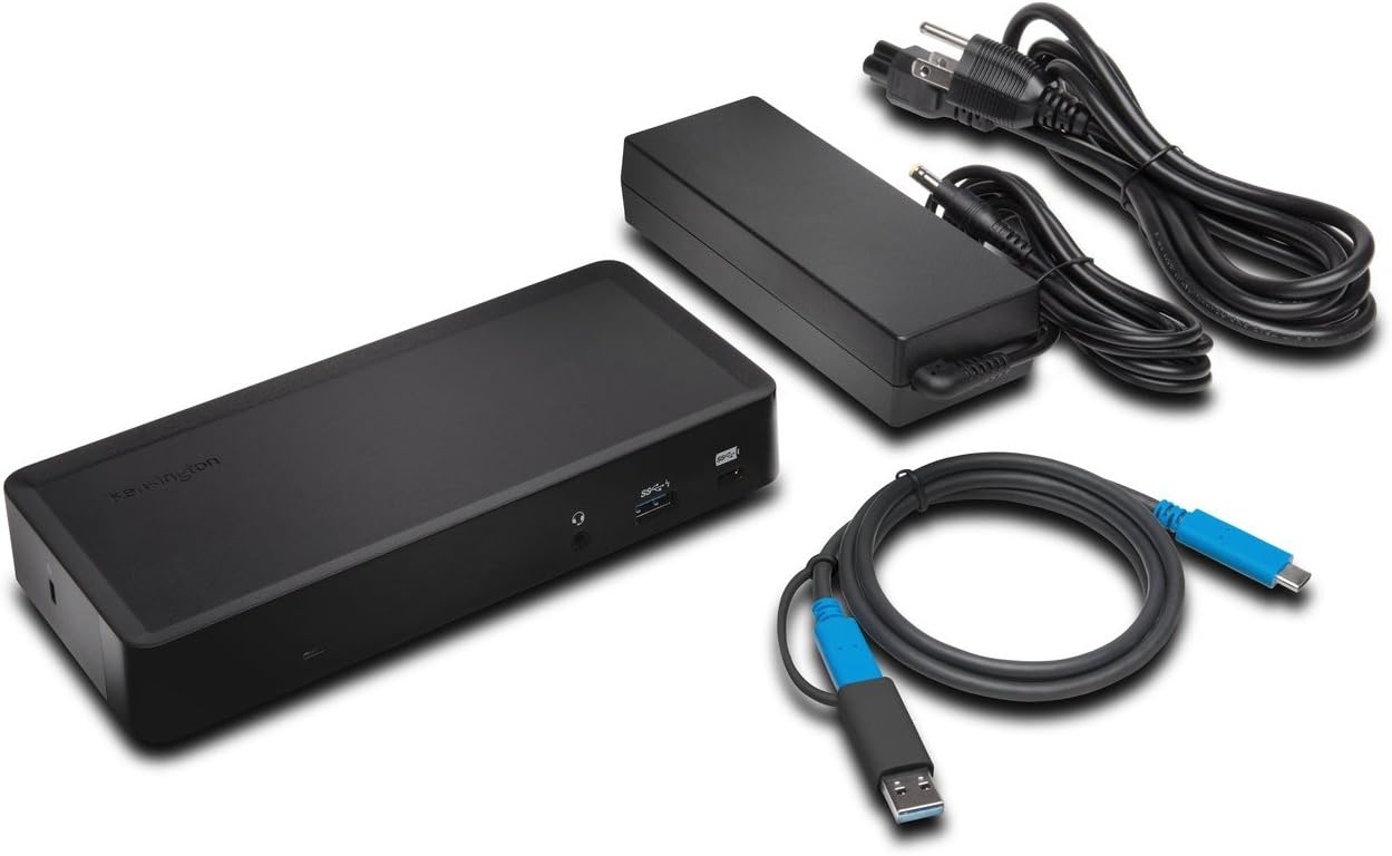 50% Off Discount Kensington SD4700P USB-C or USB-A - 60W PD - Dual Display Docking Station with Power Delivery for Windows PC's, Surface Pro, Surface Laptops, and MacBooks - TAA Compliant (K38240NA) Best Deal Cheap 🛒 Kensington SD4700P USB-C or USB-A - 60W PD - Dual Display Docking Station with Power Delivery for Windows PC's, Surface Pro, Surface Laptops, and MacBooks - TAA Compliant (K38240NA)