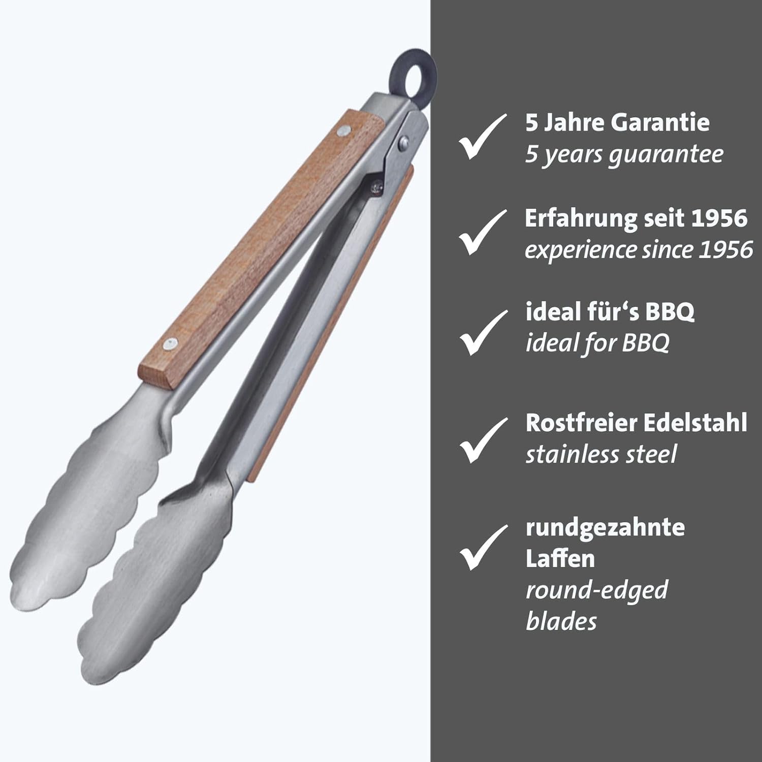 Westmark 16272270 Barbecue Tongs Stainless Steel