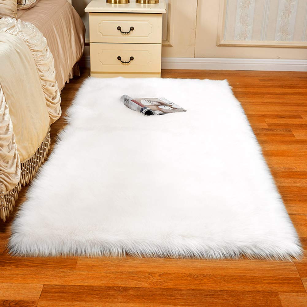 VBGHB Soft Shaggy Rug Area Rug,Fluffy Area Rug Floor Mat,Plush Nursery Rug Carpet for Living Room Bedroom Sofa Floor -a 70x180cm(28x71inch)