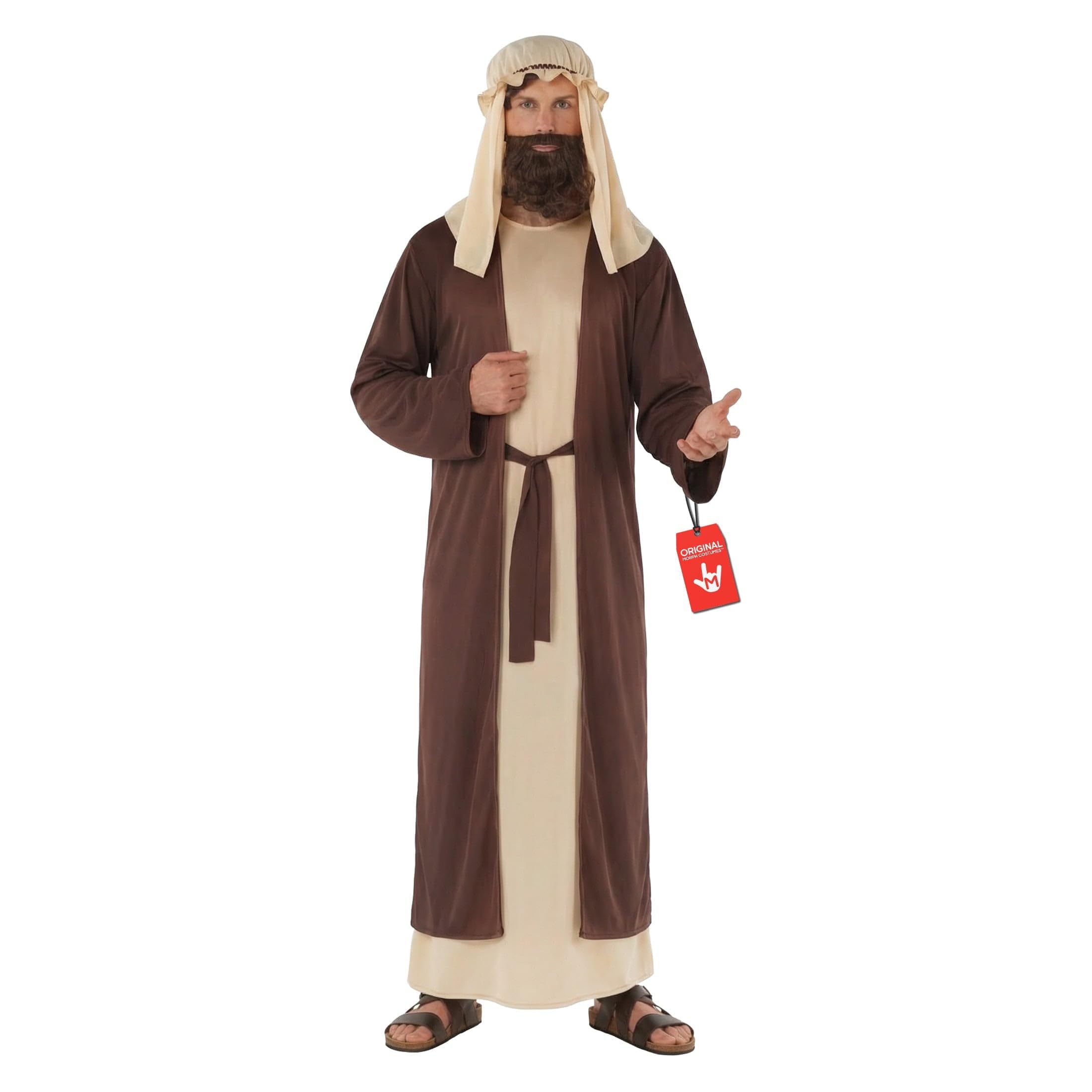 Morph Deguisement Berger Homme, Costume Biblique Halloween Homme