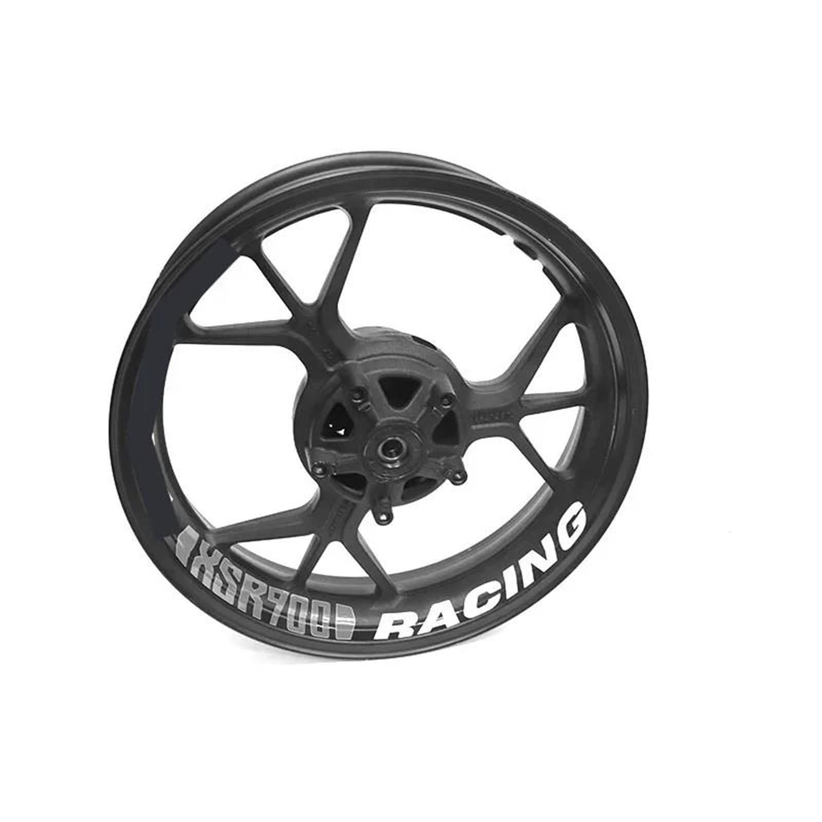 Stickers Motorcycle Accessories Wheel Stickers Reflective Decals Rims for Yamaha XSR900 Xsr900(Style 14)