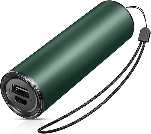 Miniatura 8 de Calentadores de manos recargables, calentador de bolsillo eléctrico portátil, ideal para terapia de calor, deportes al aire libre, caza, golf,