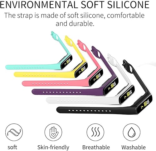 Miniatura 6 de Paquete de 6 correas de repuesto compatibles con Samsung Galaxy Fit 2 SM-R220 para mujeres y hombres, correa de reloj clásica para reloj inteligente