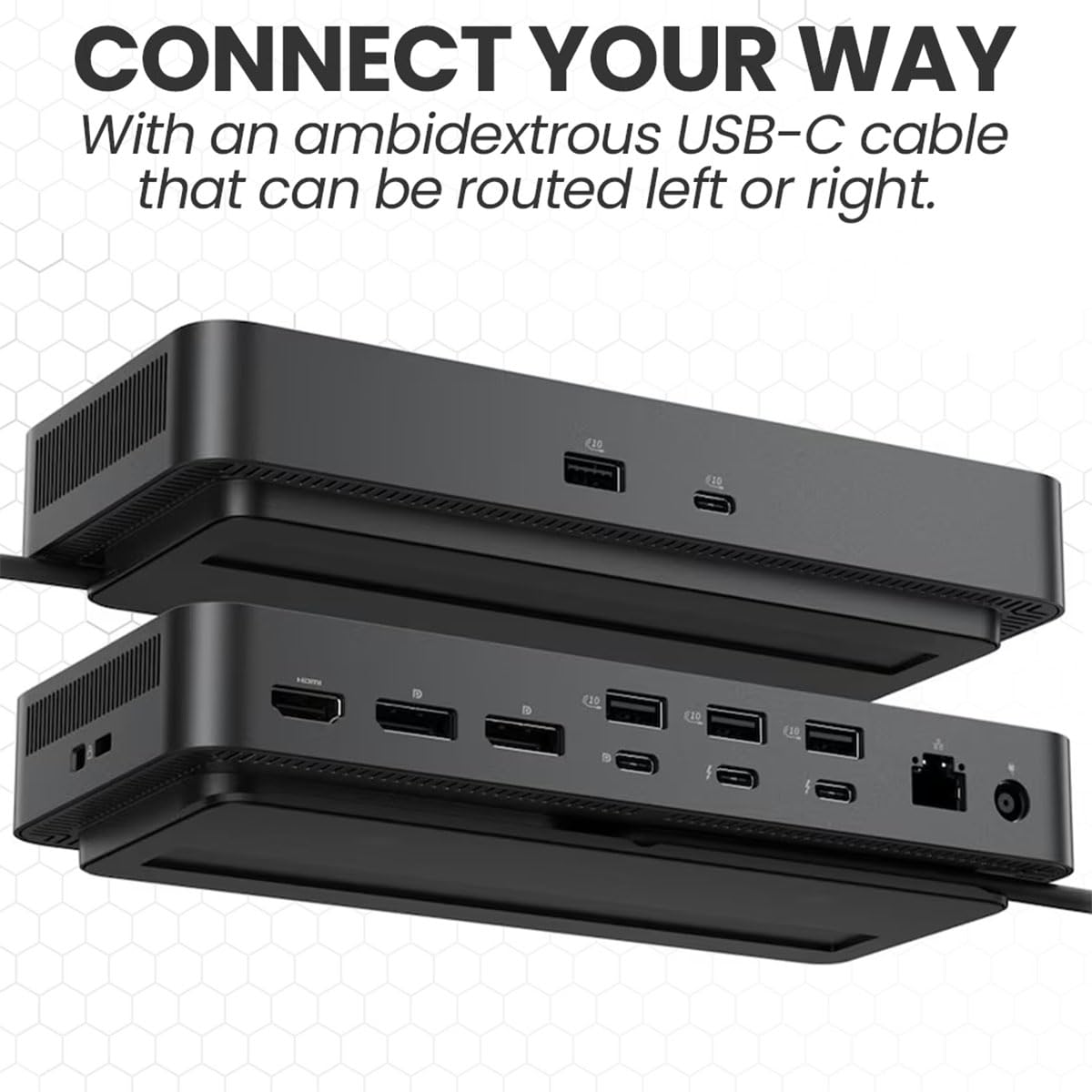 Docking station Dell Pro SD25TB4 Thunderbolt 4 - Hub docking station USB-C per laptop Dell, supporto per quattro monitor, display 4k, alimentatore da 180 W, docking station Thunderbolt 4 per Windows