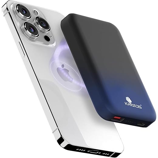 Kratos 10000mAh Fast Charging Power Bank Black+Blue