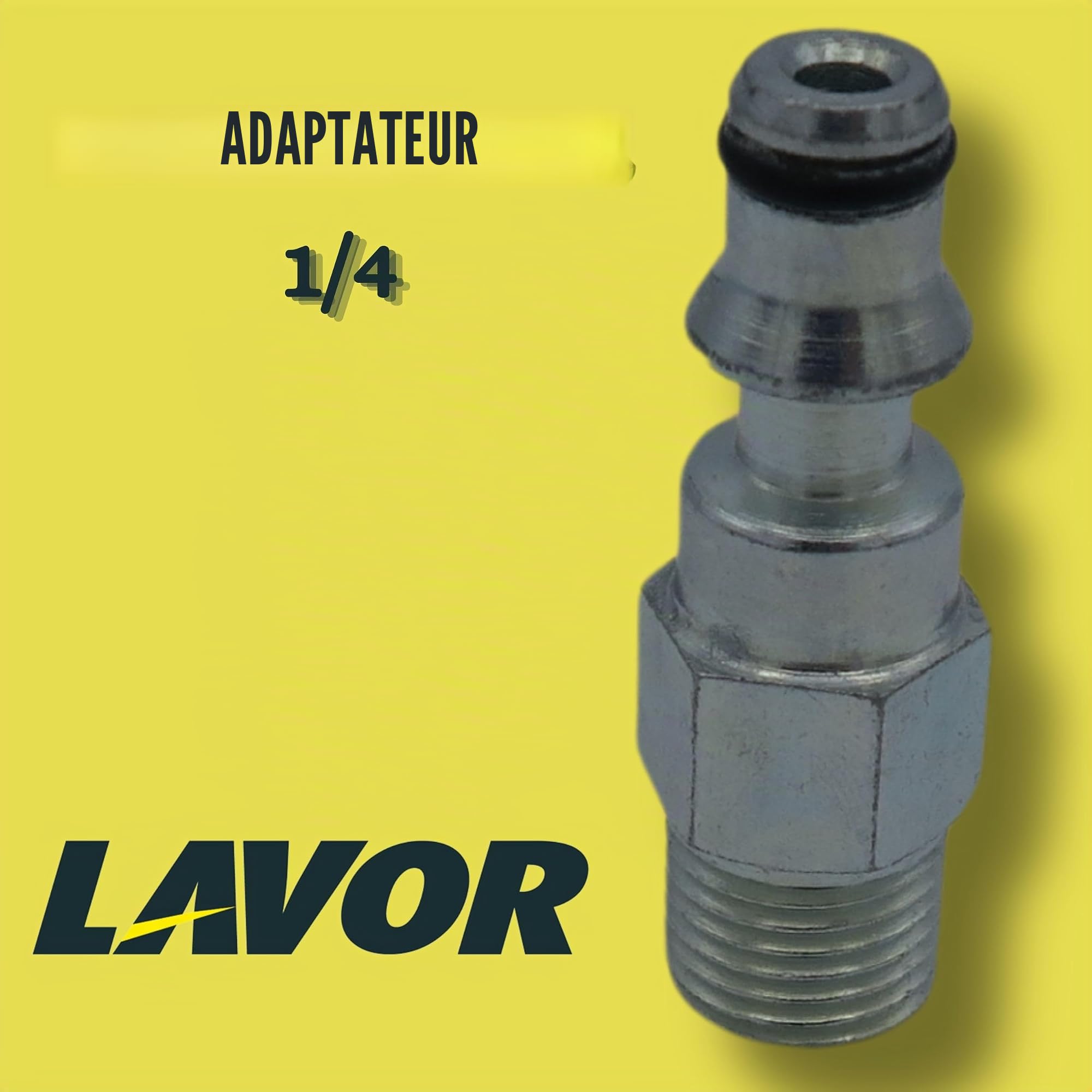 Pistolet Lavor S'09 avec adaptateur 1/4", raccord rapide, remplacement pour nettoyeur haute pression Lavor - Innovation et fiabilité en un clic