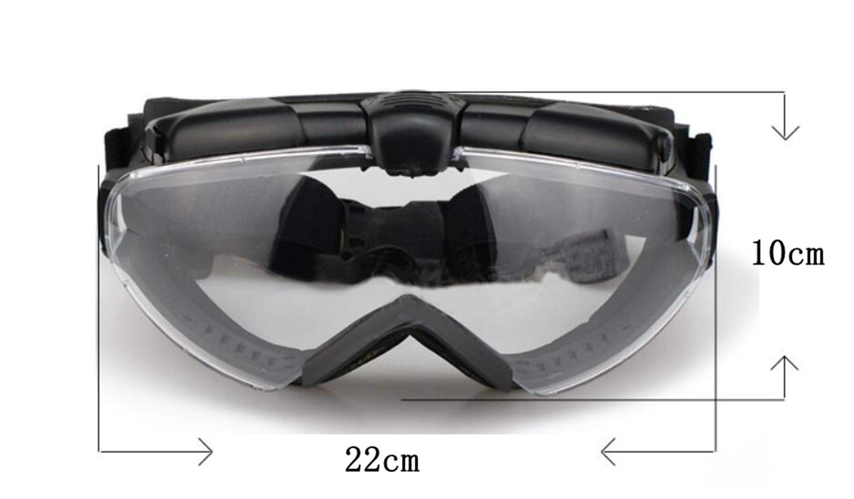 Occhiali Softair Paintball Ventilatore Tattico Versione Cooler Regolatore Occhiali protettivi per la Caccia Snowboard Sci Bike