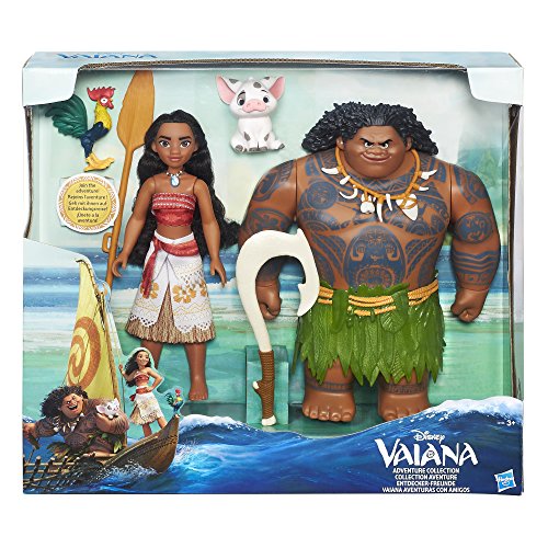 Preisvergleich Produktbild Hasbro Disney Vaiana C0156EU4 - Entdecker-Freunde, Spielset