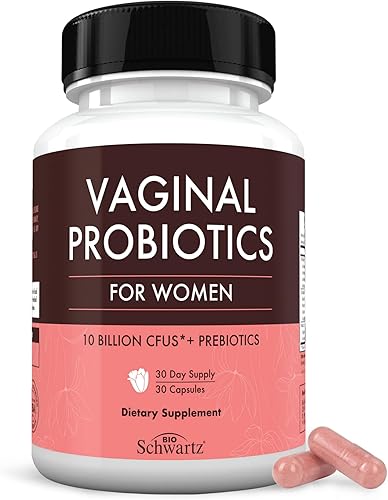 Probióticos vaginales para mujeres (30 porciones) nutren tu microbioma vaginal para un olor vaginal saludable y equilibrio del pH, suplemento