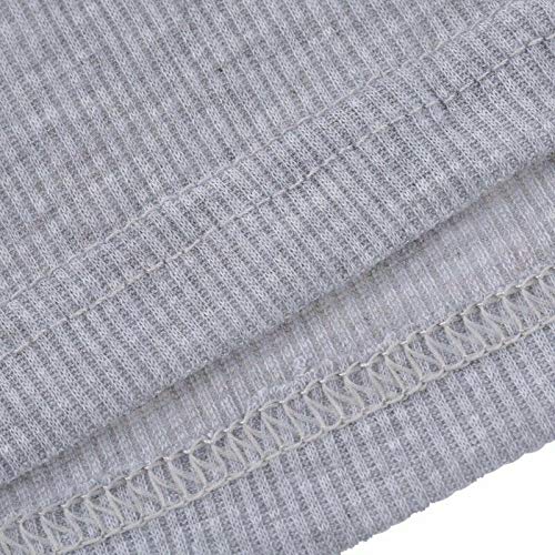 Exgreem 3 Packs Men's 100% Cotton A-Shirt Undershirt