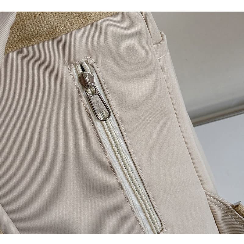 Sac à dos de mode en toile pour femmes résistant pour le lycée