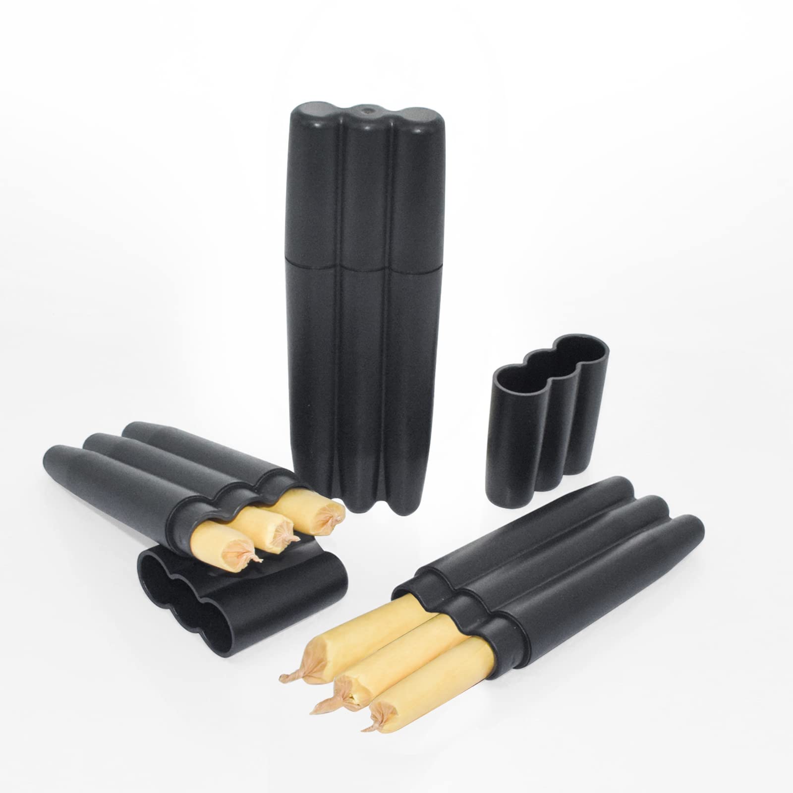 King Size Pre Roll Holder - 3 Rolls Case -5 King Size Pre Roll Holder - 3 Rolls Case -5
