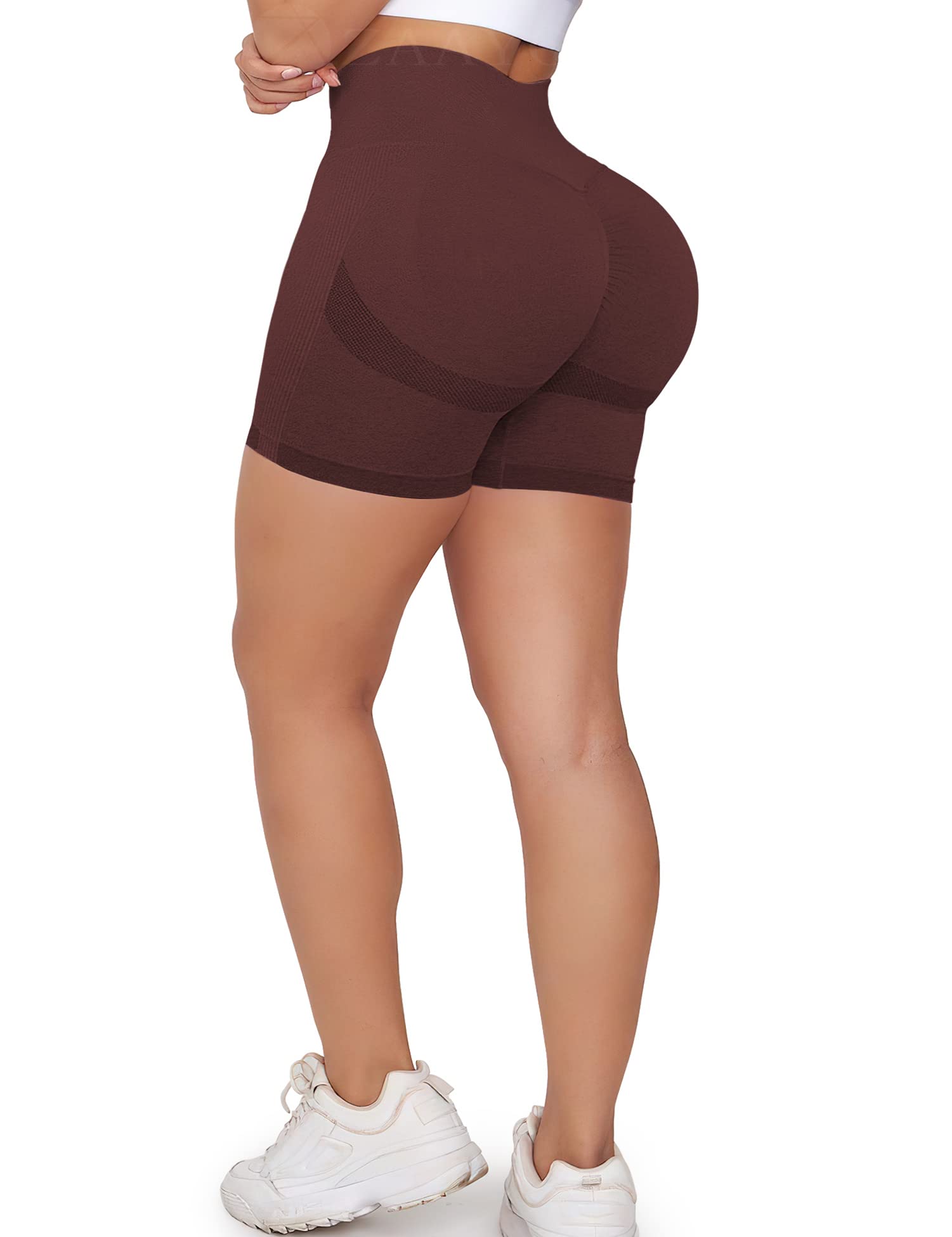 Women's Sports Shorts Gym Short Scrunch Butt High Waist