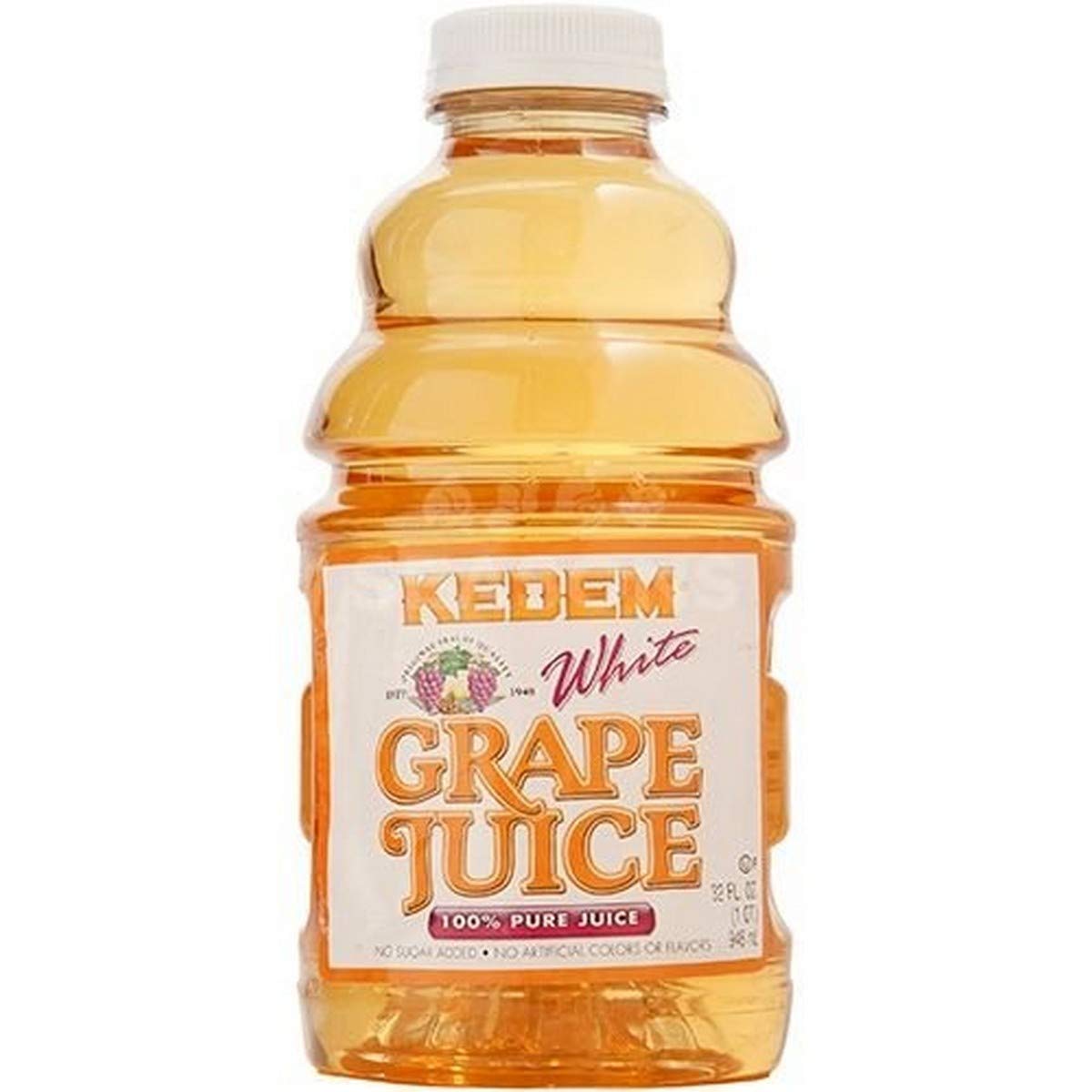 Kedem Grape Juice White,32-ounces (Pack of4)