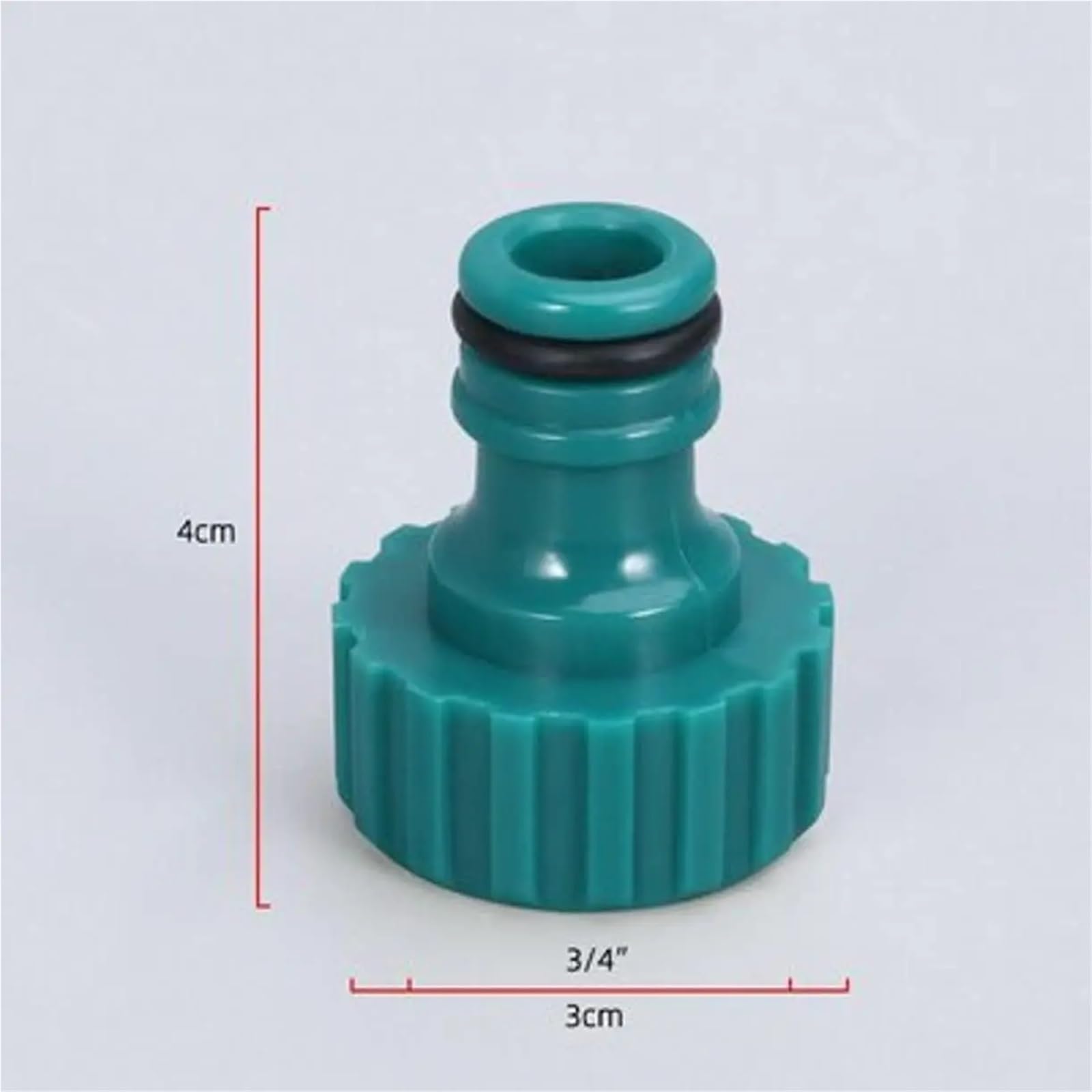20 connettori per tubo da giardino, in plastica, 1,9 cm, adattatori rapidi per irrigazione, connettore espandibile per tubo da giardino (blu)