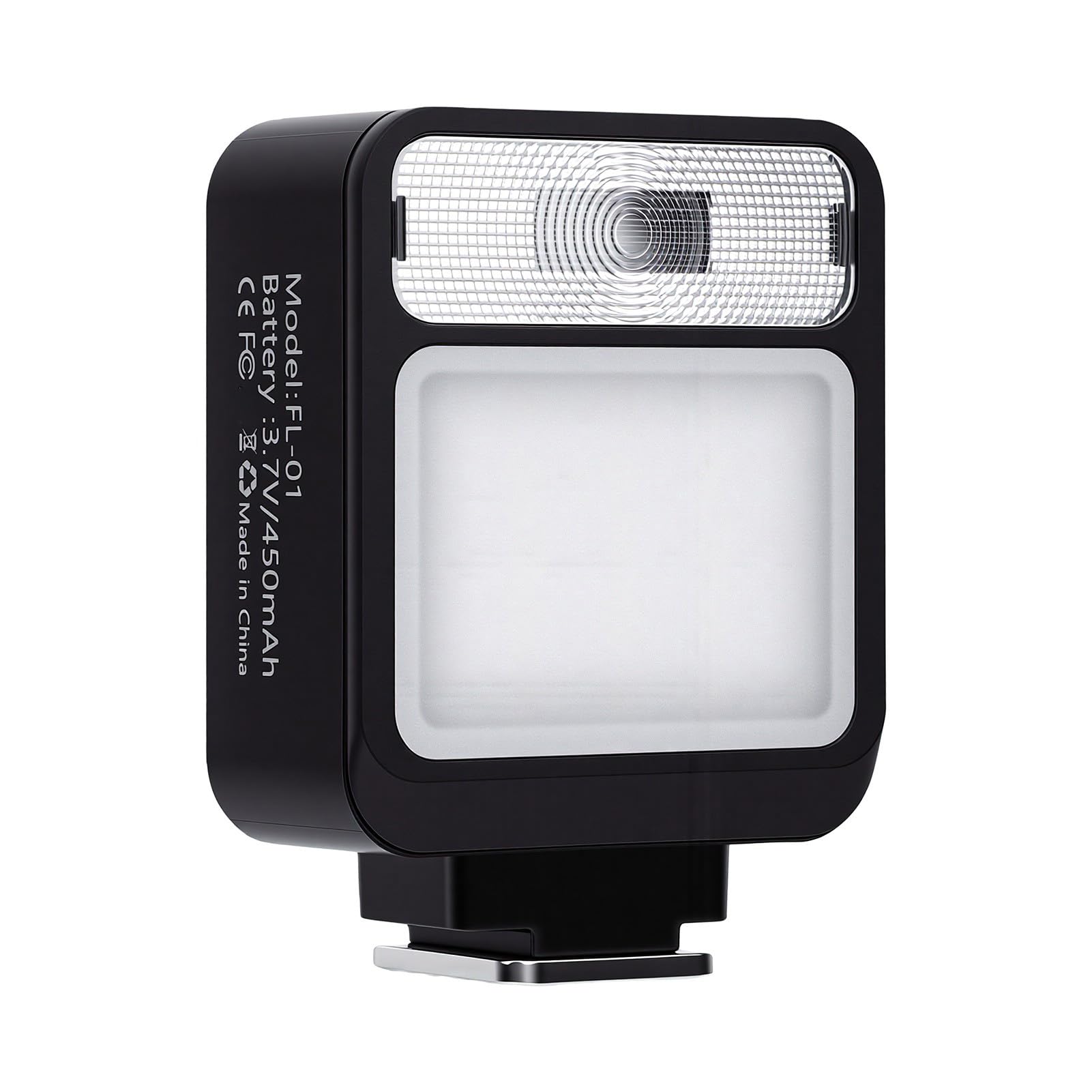 Cryfokt Luce Video LED per Fotocamera, Flash GN8 con Attacco Hot Shoe di