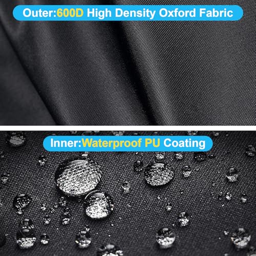 Ninonly Air Conditioner Cover for Outside Units 30\" x 30\" x 32\", 600D Waterproof Windproof Oxford Fabric Outdoor AC Cover for Winter, AC Parts & Accessories