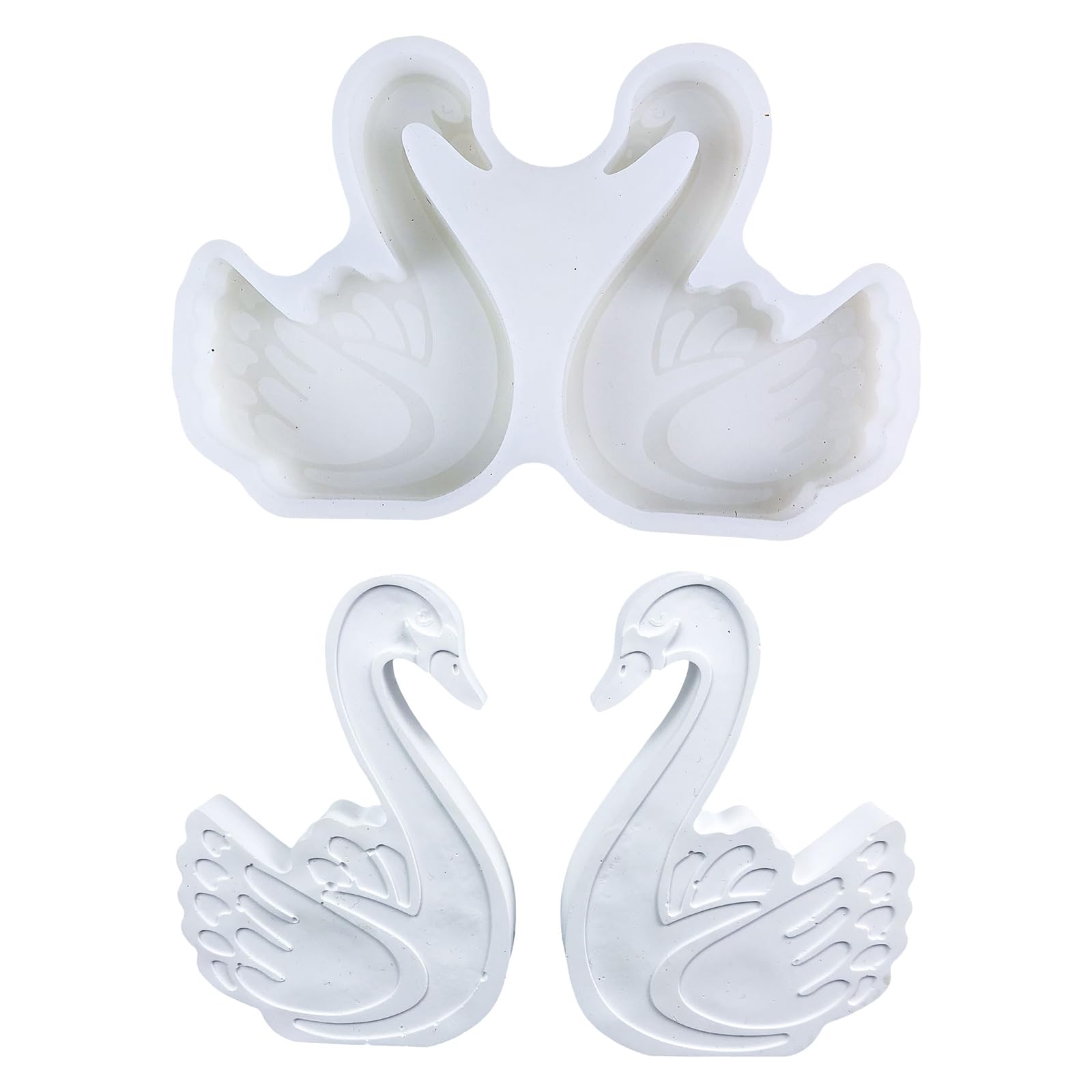 Stampo ornamentale a forma di animale Stampo in silicone flessibile per la decorazione della casa gesso pratico strumento per la creazione di gioielli