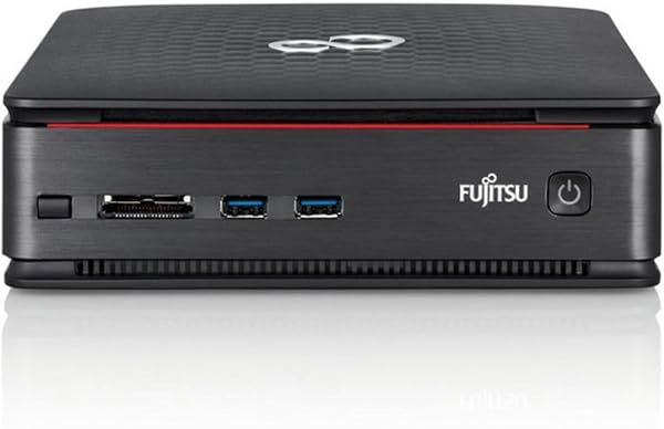 Fujitsu Esprimo - Mini Pc Computer Fisso Desktop - Intel i5-4570T 2 Core 2.9 GHz - Ram 8GB DDR4 SSD 256GB, DVI + DP - Pronto All'Uso con Chiavetta WiFi in Omaggio (Ricondizionato) - 1