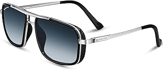 Royaltail Nirvana Unisex Square Sunglasses 100% UV Protected | For Men&amp; Women | For Eye Protection, Safety, Party, Styling...