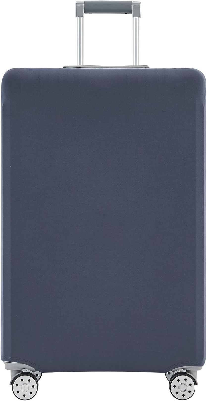 TRAVELKIN more than travelTravelkin Luggage Cover Washable Suitcase Cover Suitcase Protector Anti-scratch Suitcase cover Fits 18-32 Inch Luggage, Navy-Blue, L(26-28inch suitcase)