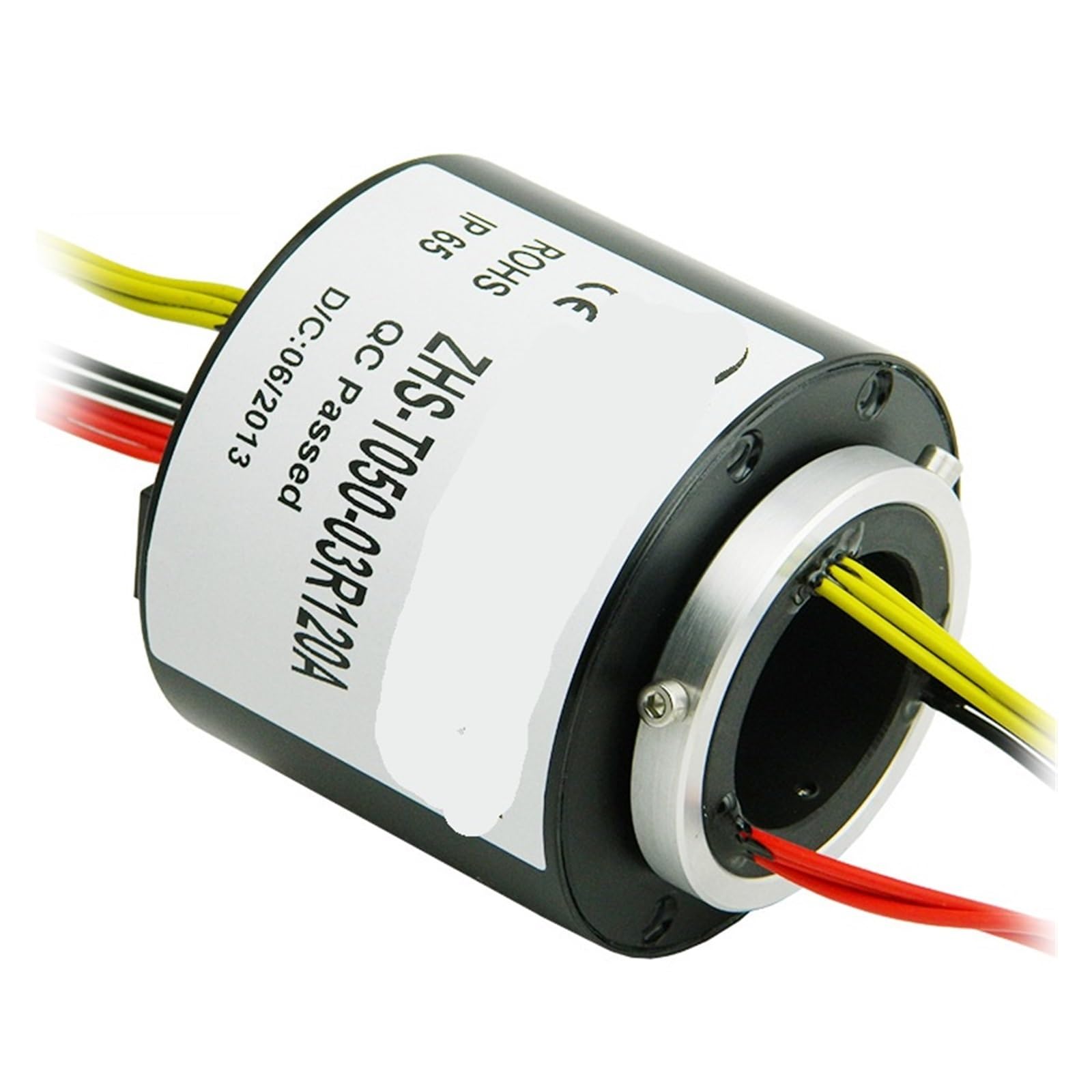 ZHT050-3R120A Anello di contatto conduttivo passante for apparecchiature elettromeccaniche Anello di contatto rotante a 360 gradi for motore eolico