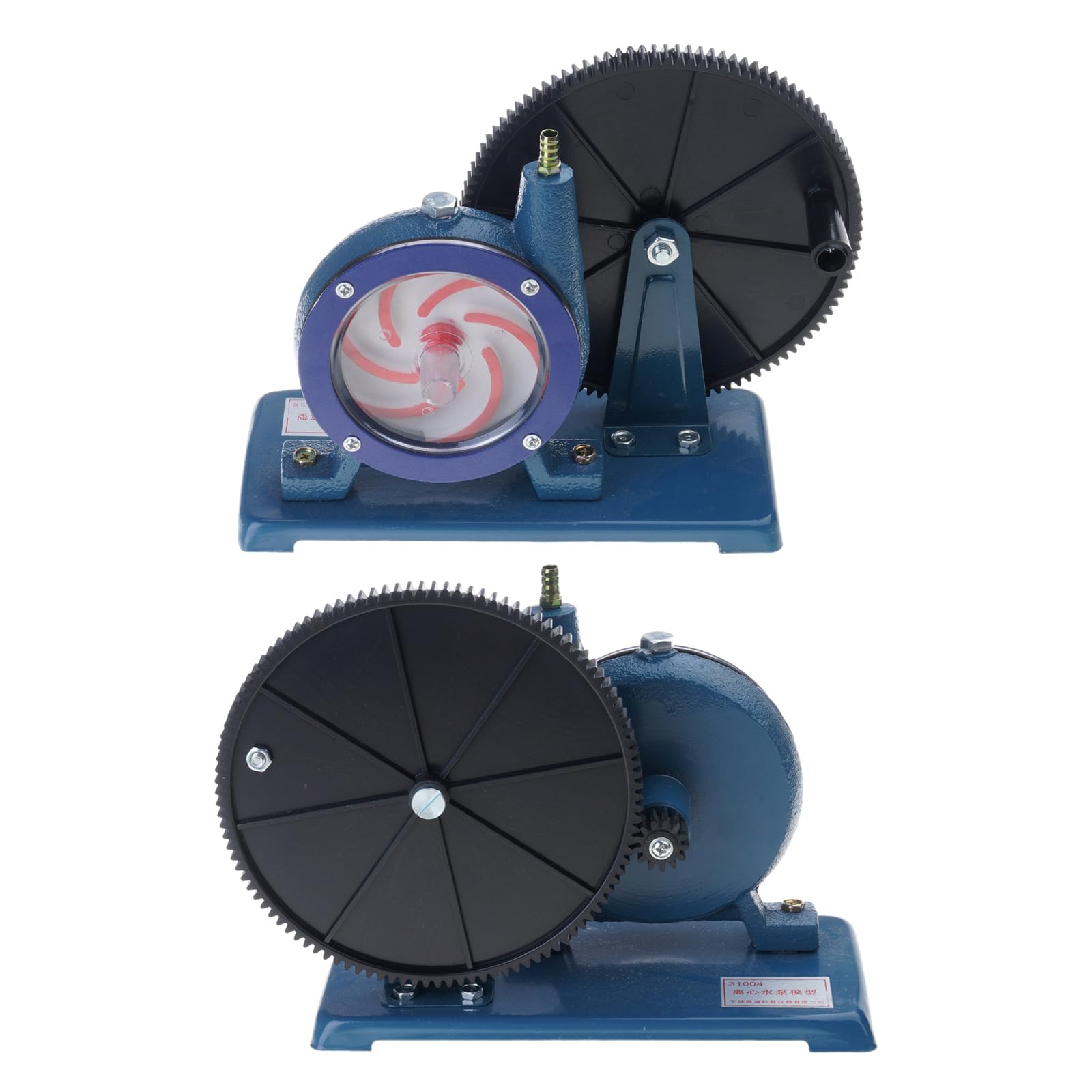 Laboratorio Fisica Pompe centrifughe a ingranaggi Modello Dimostrativo Esperimenti Principi dei fluidi Scuole Università Laboratorio Fisica Pompe centrifughe a ingranaggi Modello Principi dei