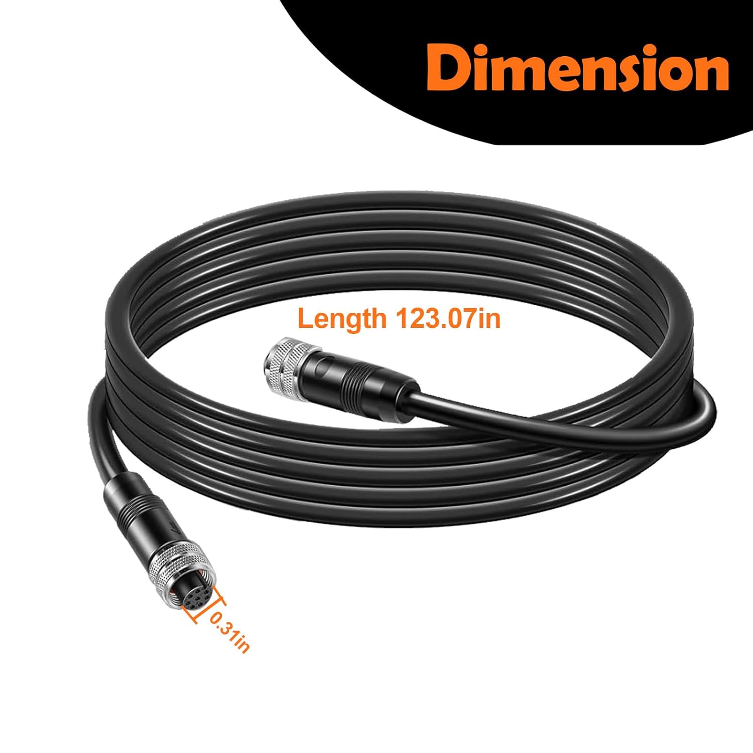 YMT Replacement for Humminbird 720073-2 AS EC 10E Ethernet Cable (AS EC 10E 10Feet)