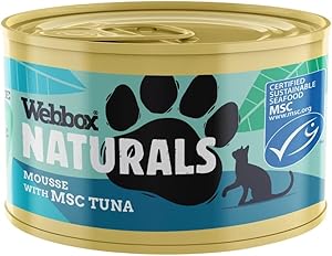 Webbox Natural Cat Mousse, 85 g, Tuna