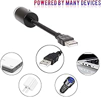 Vista 8 de Luz nocturna de estrella USB, 9 modos funcionales, 24 efectos de iluminación, decoraciones estroboscópicas activadas por sonido