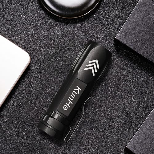 KunHe 10 Pack Small Rechargeable Torch Bulk USB-C Mini High Lumen Torch Clip-on Portable Pocket Flash Light for EDC Emergency Home Use - Image 6