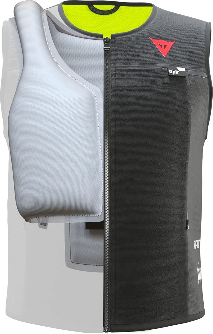 Dainese Smart D-Air® V1 Airbag Gilet (Black/Yellow,L)