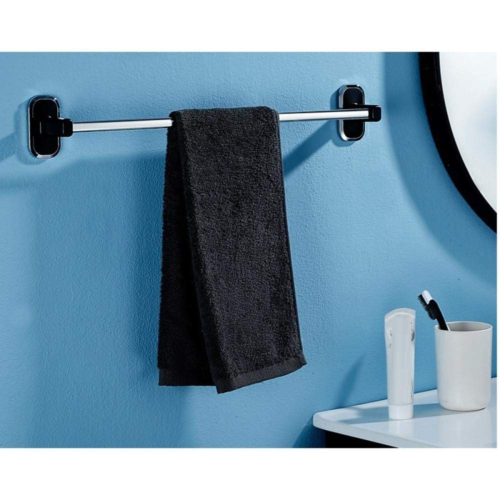 Porte-serviettes mural perforé résout le manque de séchage inox blanc
