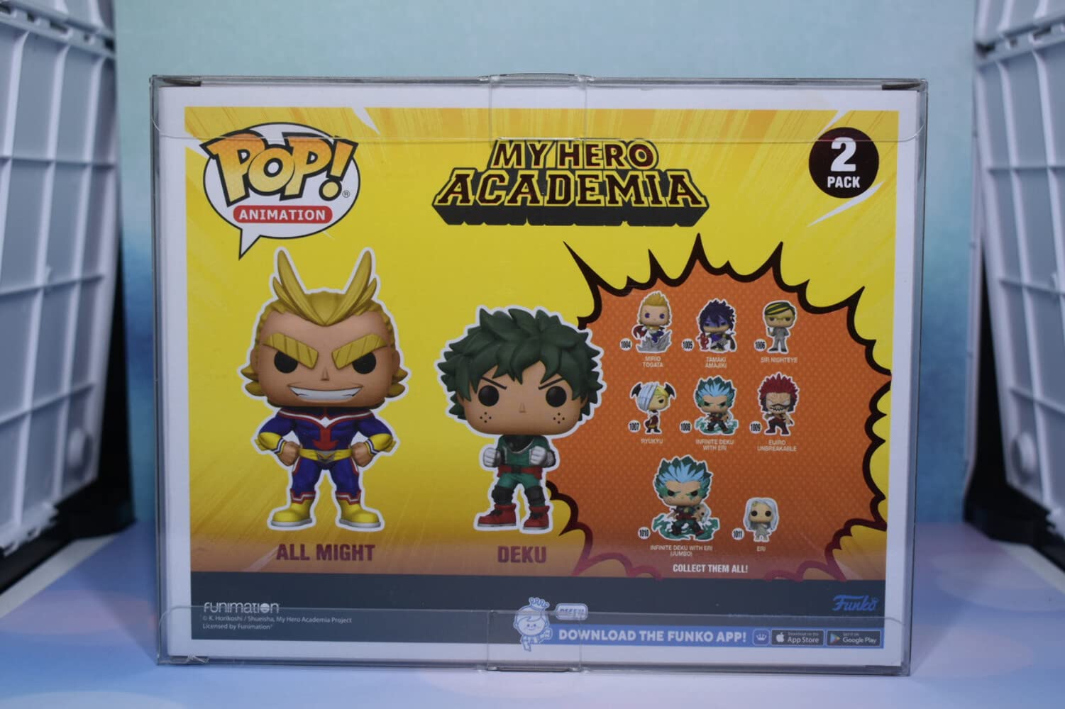 POP! Animation All Might & Deku Paquete de 2 My Hero Academia Exclusive