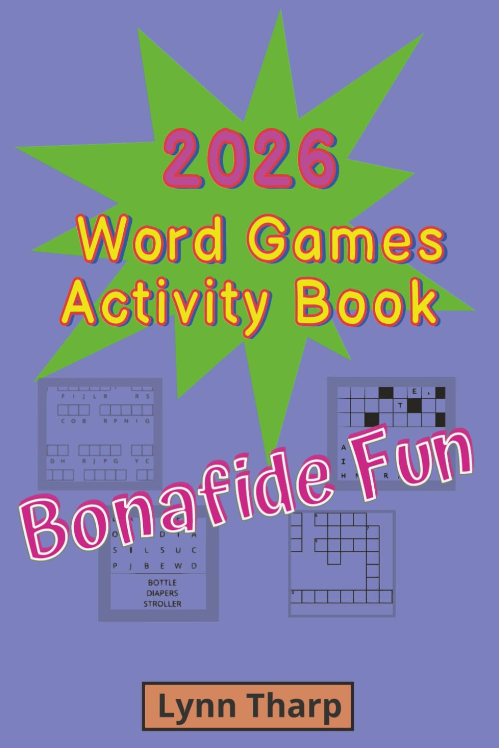 2026 Word Games Variety Activity Puzzle Book: Holidays