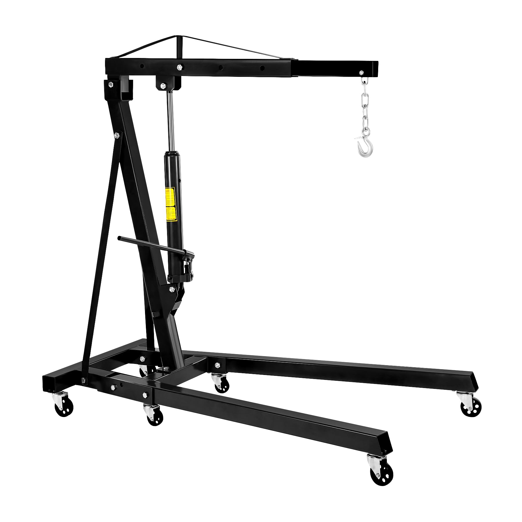 Garage Engine Lifter 4400LB Engine Crane 2 Ton Crane - 4400LB Hydraulic ...