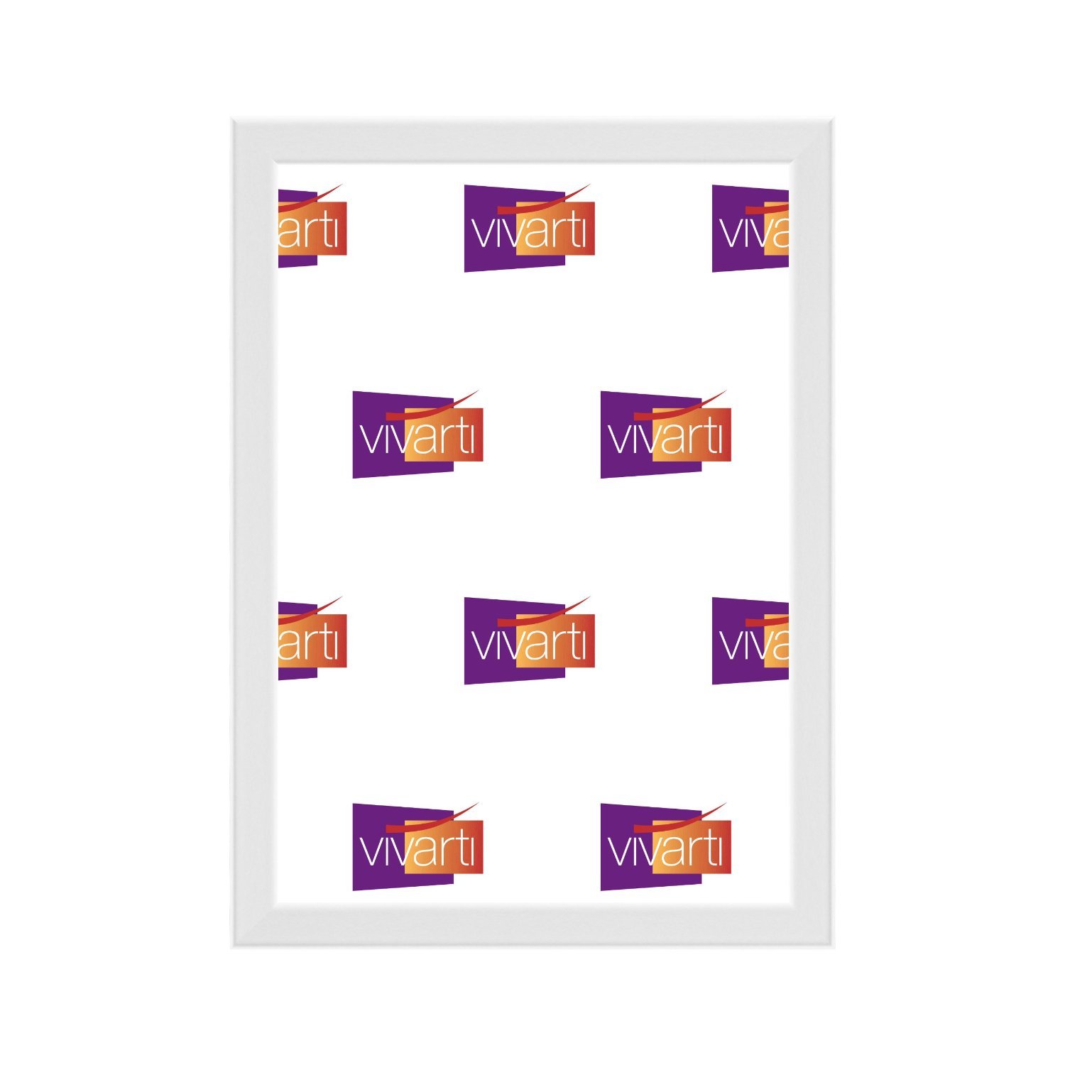 Buy Vivarti Thin Gloss White Picture Frame, 60 x 80 cm, Online at