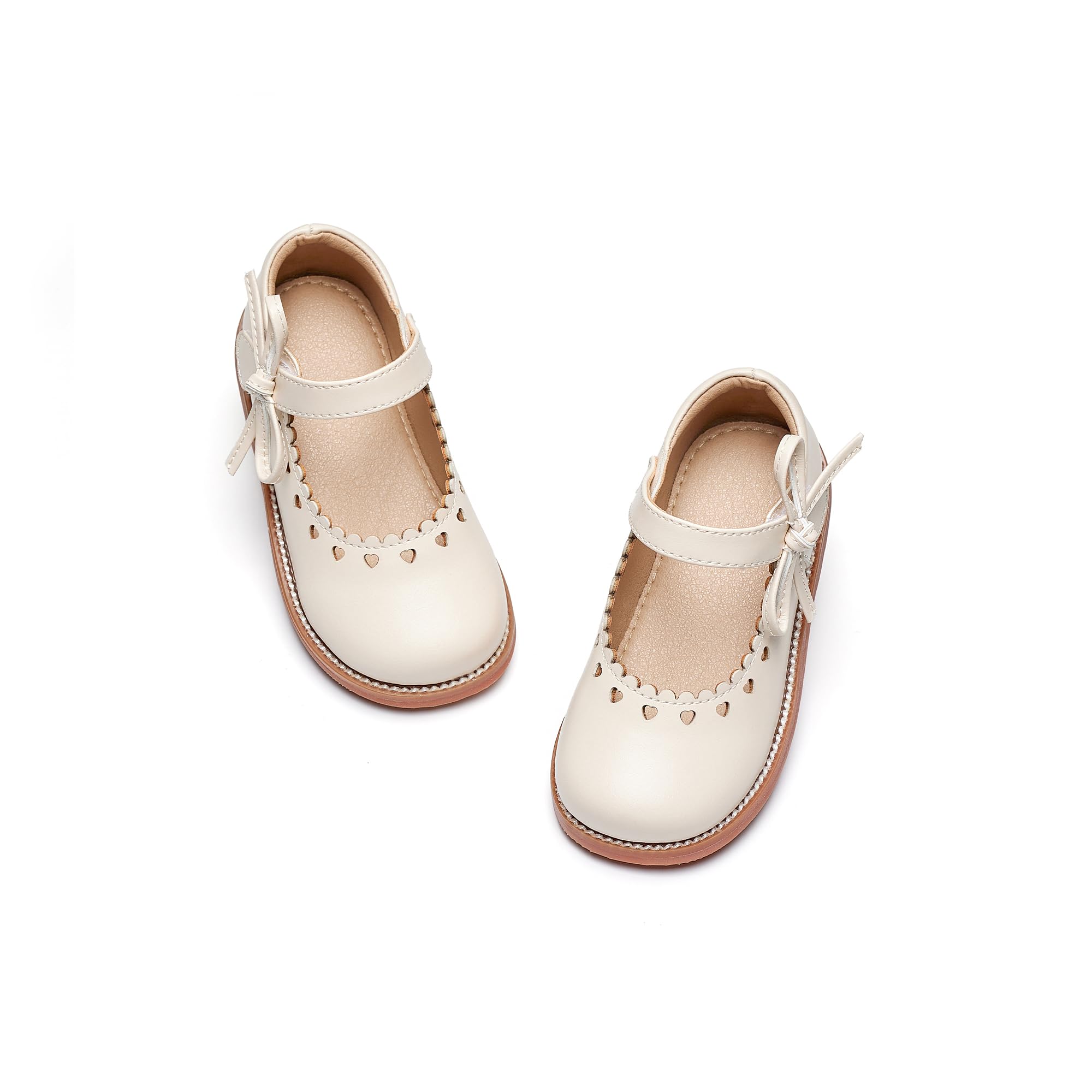 Flaryzone Toddler Girls Mary Jane School Uniform Oxfords Dress Shoes Flats