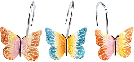 Decorative Shower Curtain Hooks Home Kitchen Butterfly Agptek