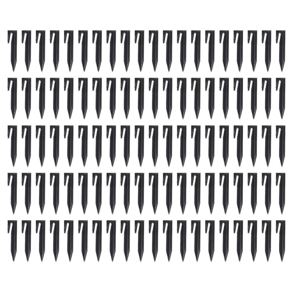 Clavijas de límite para cortacésped, 100 Uds., para Anclaje de Cables de Robot cortacésped, estacas de plástico para césped compatibles con diámetro de 0, 1, 3 y 8mm