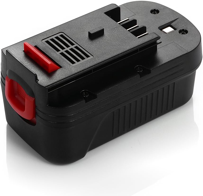 Powerextra 2.0Ah 18V Replacement Battery for Black&Decker HPB18 HPB18-OPE 244760-00 A1718 A18 A18E Firestorm FS180BX FS18BX FS18FL FSB18 NST2118 Black and Decker 18v Battery