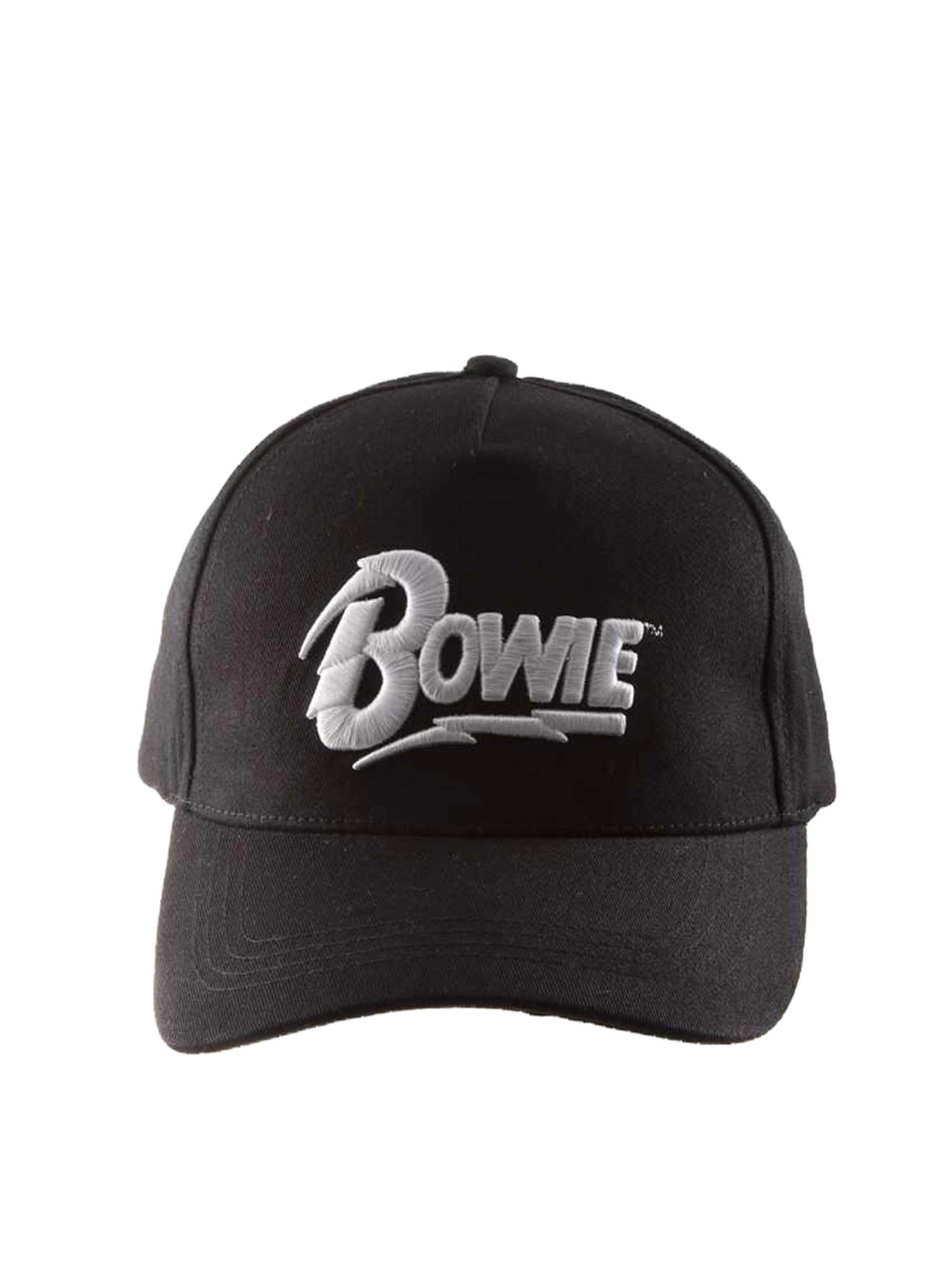 Bowie Men's Black / White David Logo Baseball Cap, Black,, One Size, Black/White, One Size