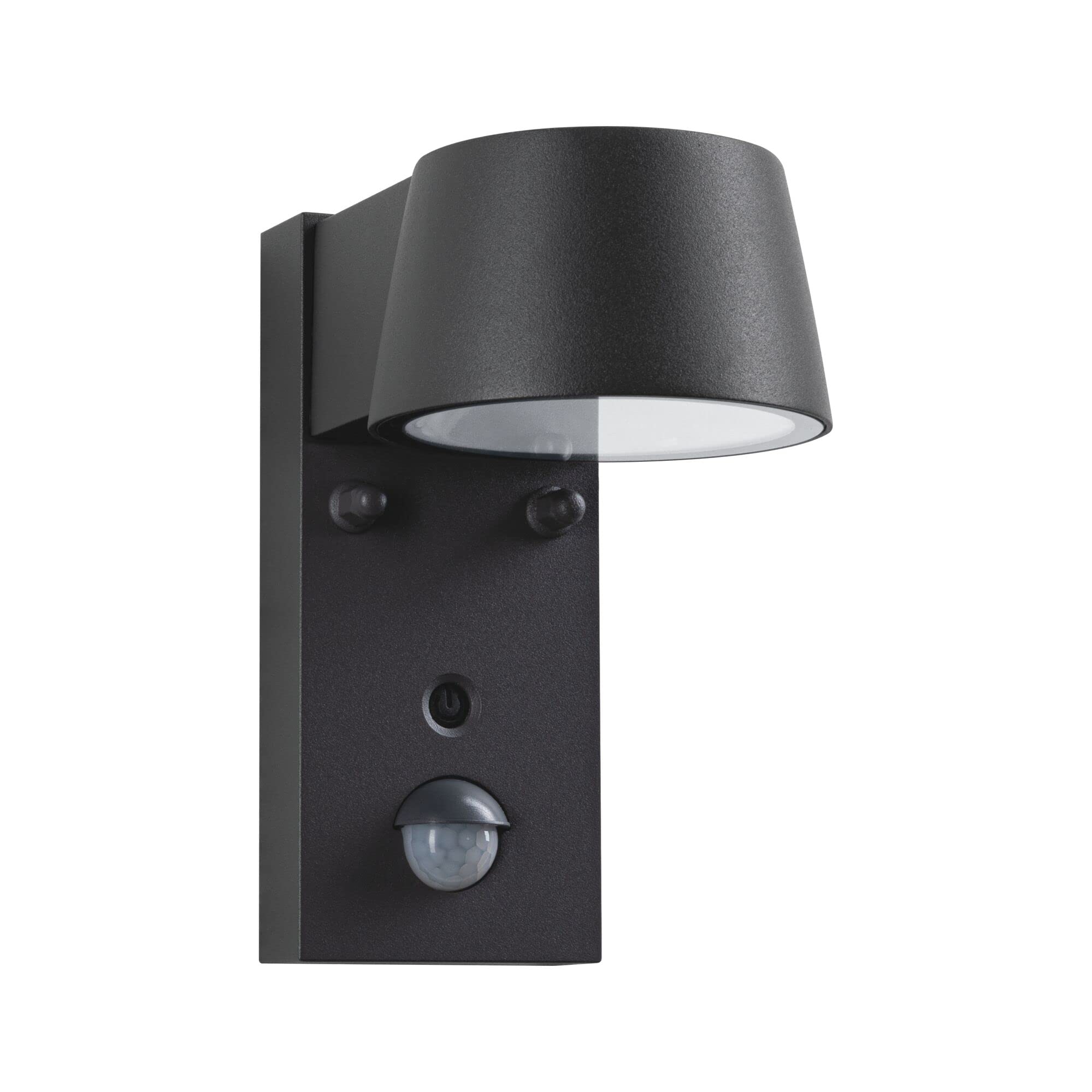 Paulmann 94714 oprawa ścienna LED Capea czujnik ruchu przyjazna owadom IP44 96x153mm Tunable Warm 6W 450lm 98° Czarny