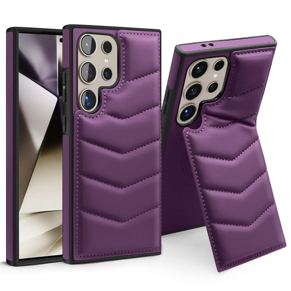 Étui anti-piratage Down Jacket protégeant vos cartes sur Galaxy S24 Ultra - 8