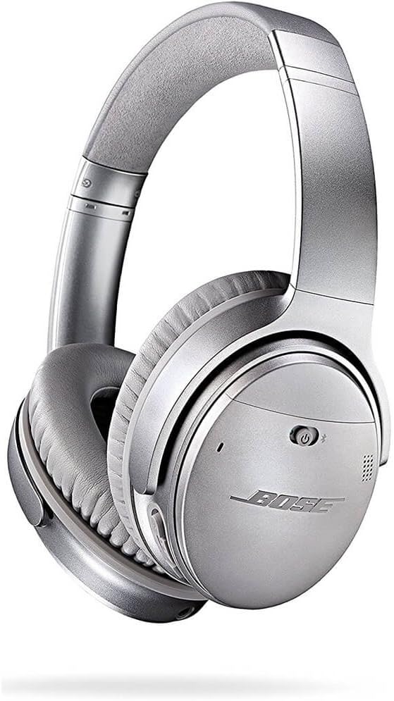 Bose QuietComfort 35 (Series II) Wireless Headphones, Noise Cancelling with Amazon Alexa - Silver