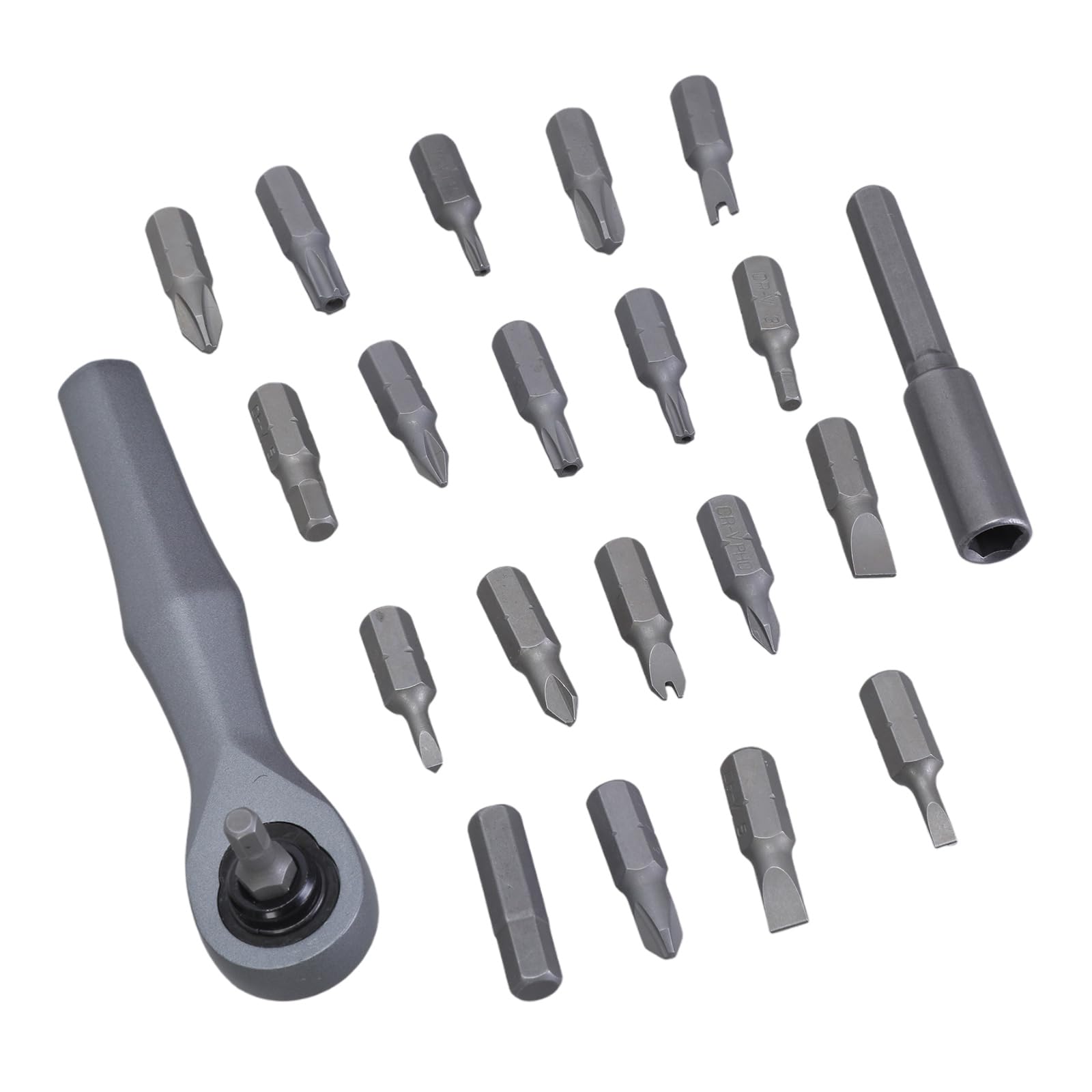 Tsophreniq 22 In 1 Ratchets Screwdriver Bit Ratchets With Detachable Handle For Watch Computer Electronics Electronic Repair Kits