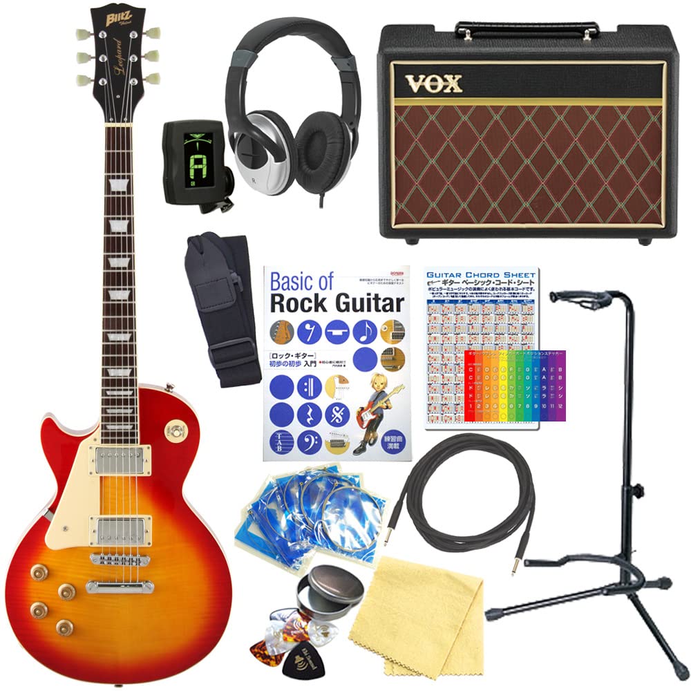 Amazon.co.jp: Blitz BLP-450 LH CS Electric Guitar, Left-Handed 